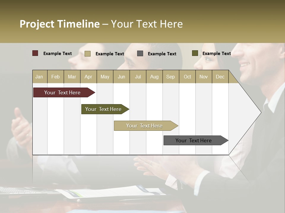 Leaf Business Sale PowerPoint Template