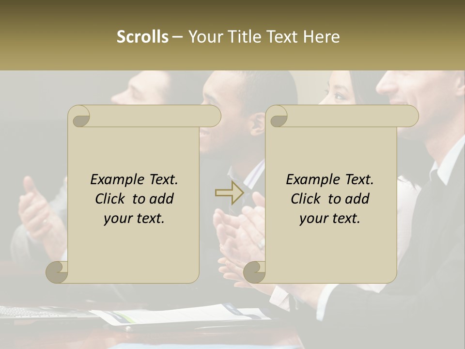 Leaf Business Sale PowerPoint Template
