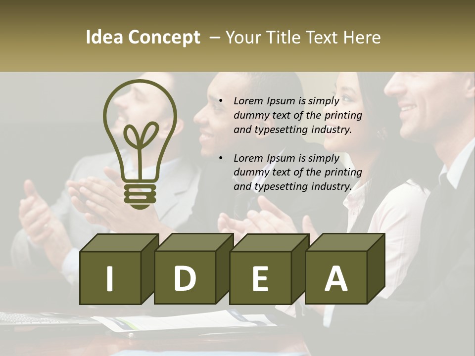 Leaf Business Sale PowerPoint Template