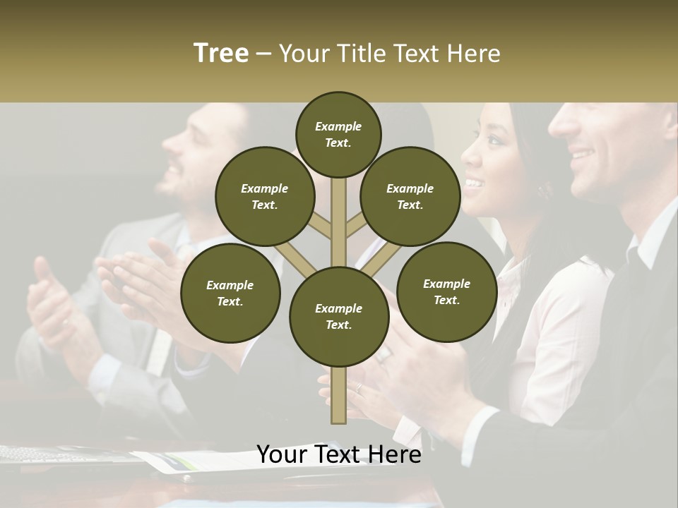 Leaf Business Sale PowerPoint Template