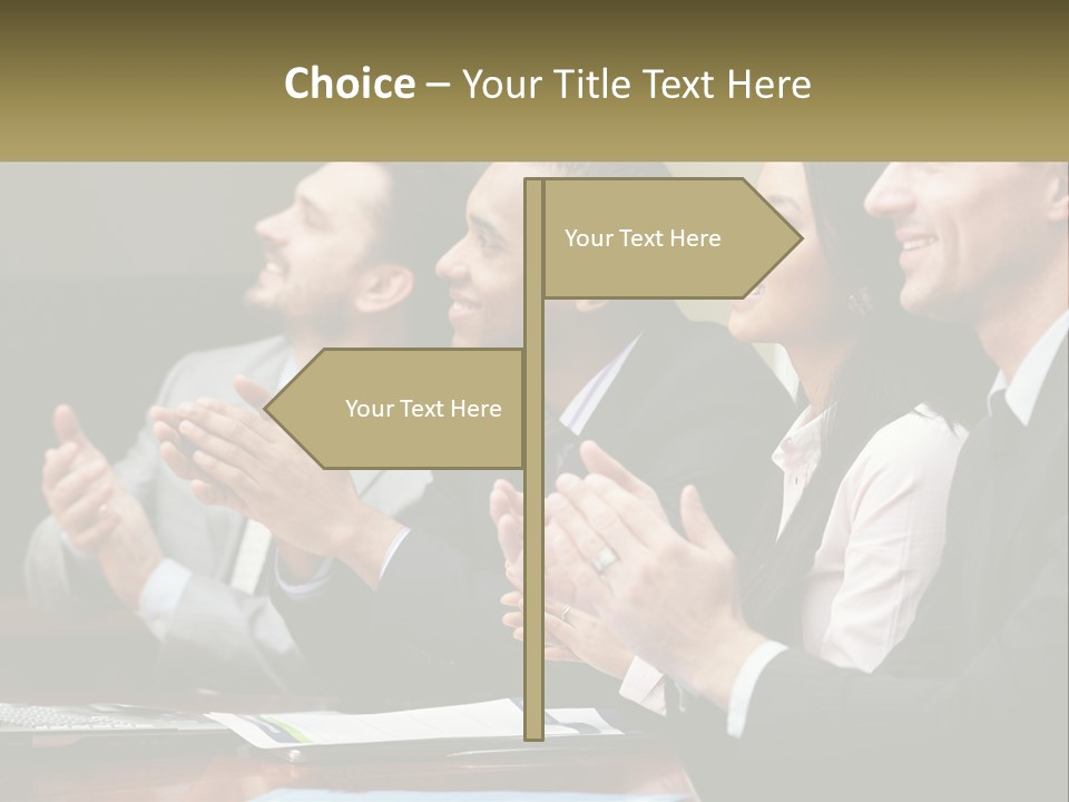 Leaf Business Sale PowerPoint Template