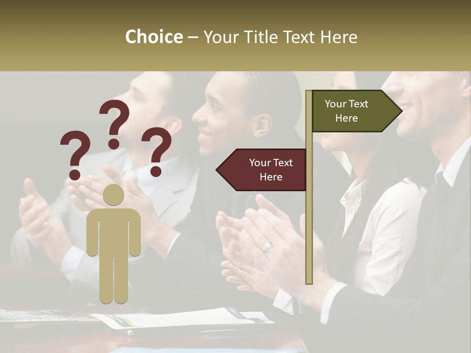 Leaf Business Sale PowerPoint Template