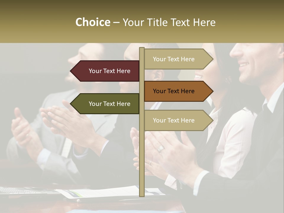 Leaf Business Sale PowerPoint Template