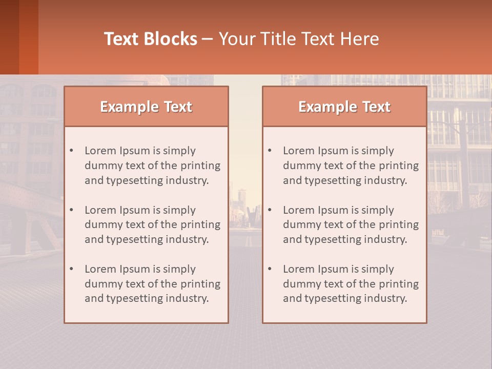 House Architecture Rent PowerPoint Template