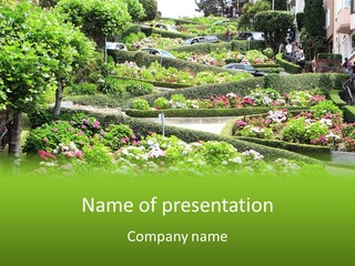 Park Estate Lawn PowerPoint Template