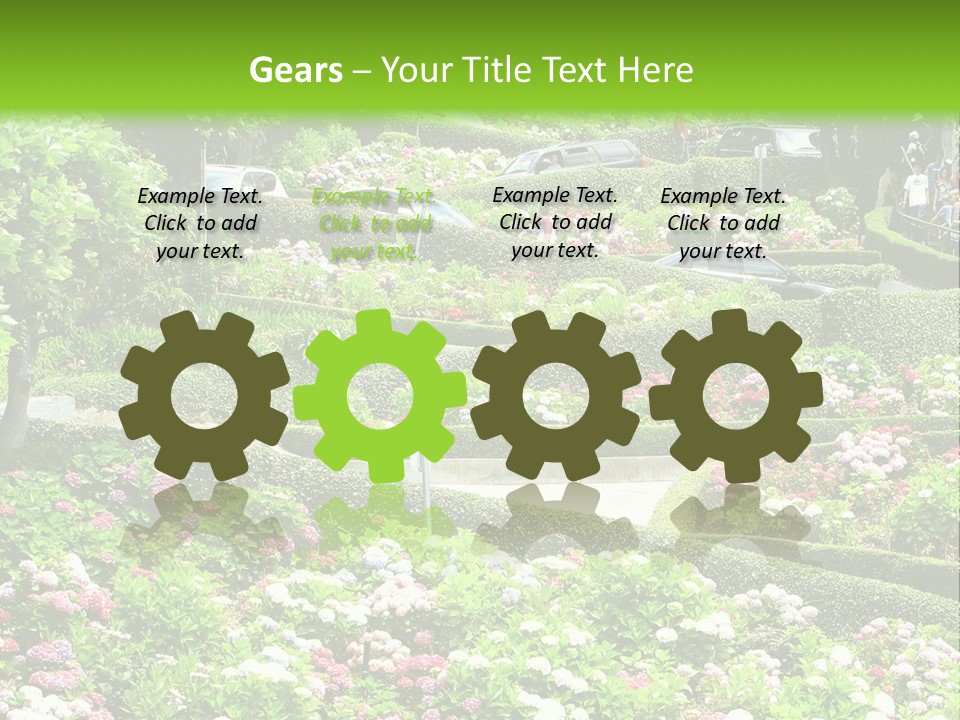 Park Estate Lawn PowerPoint Template