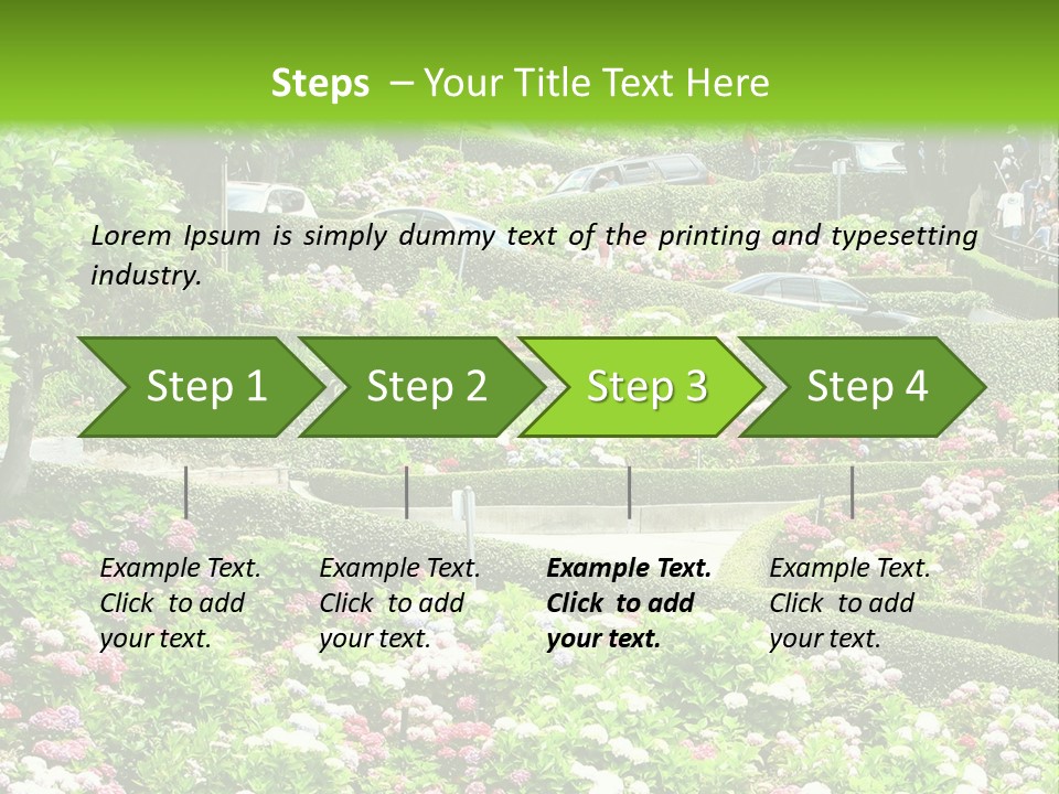 Park Estate Lawn PowerPoint Template