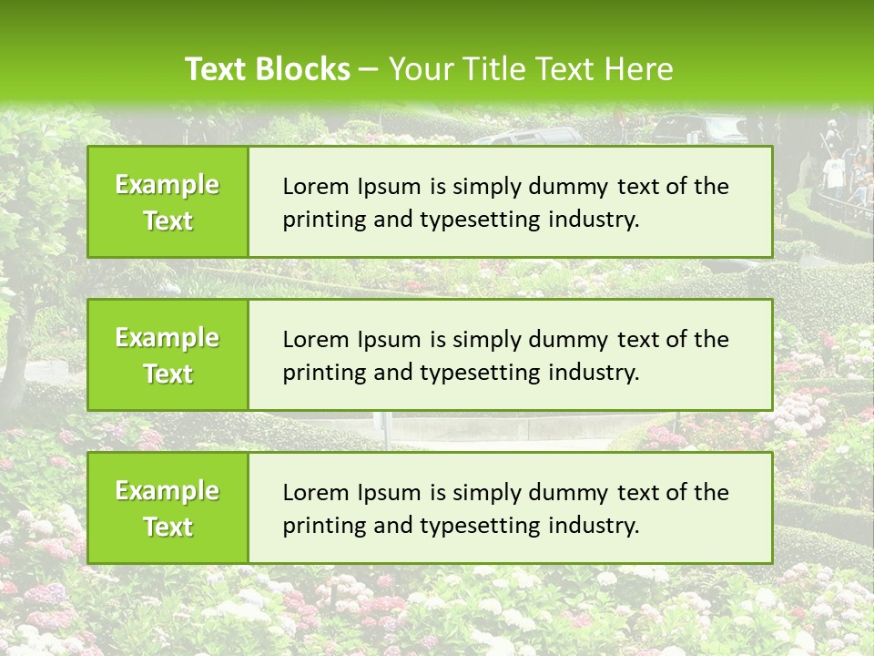Park Estate Lawn PowerPoint Template