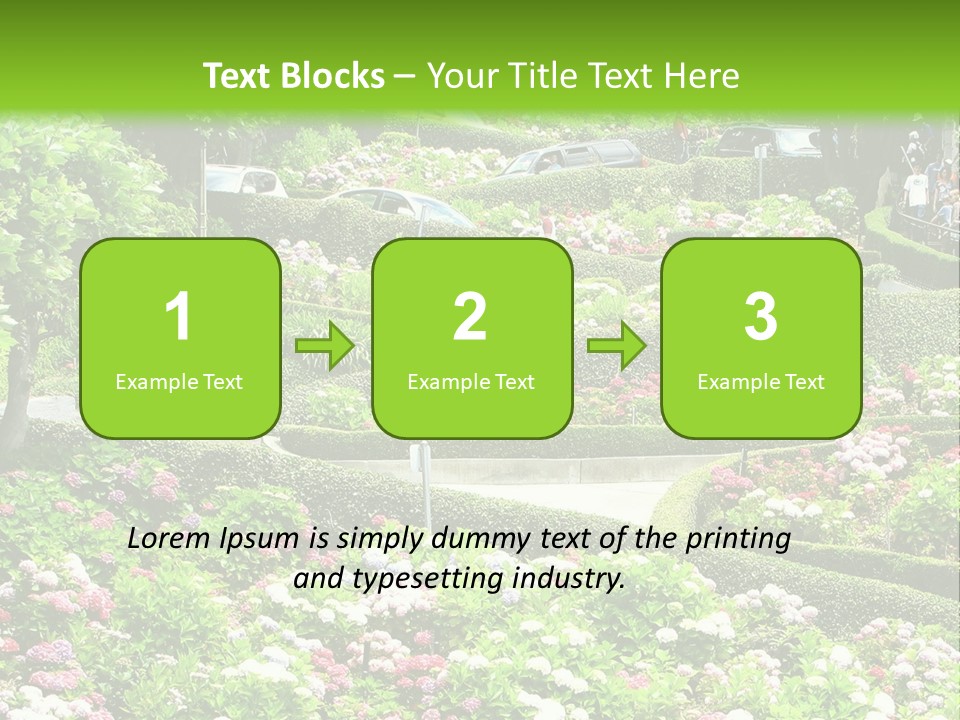 Park Estate Lawn PowerPoint Template