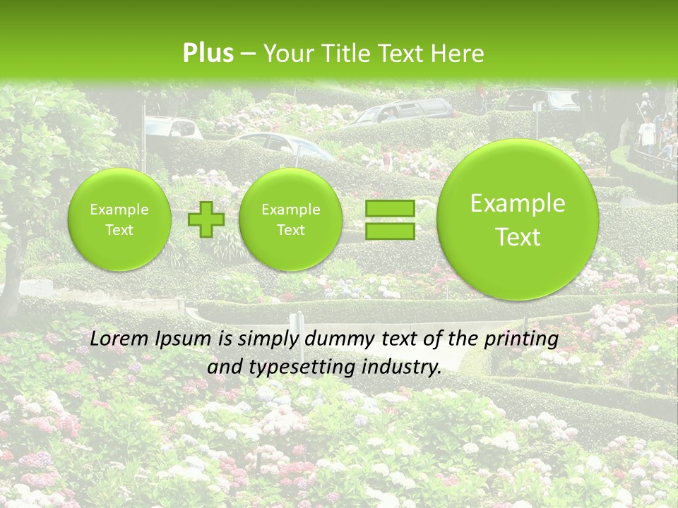 Park Estate Lawn PowerPoint Template