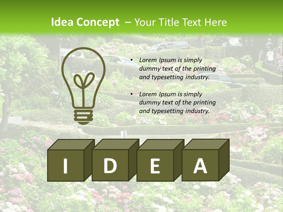 Park Estate Lawn PowerPoint Template