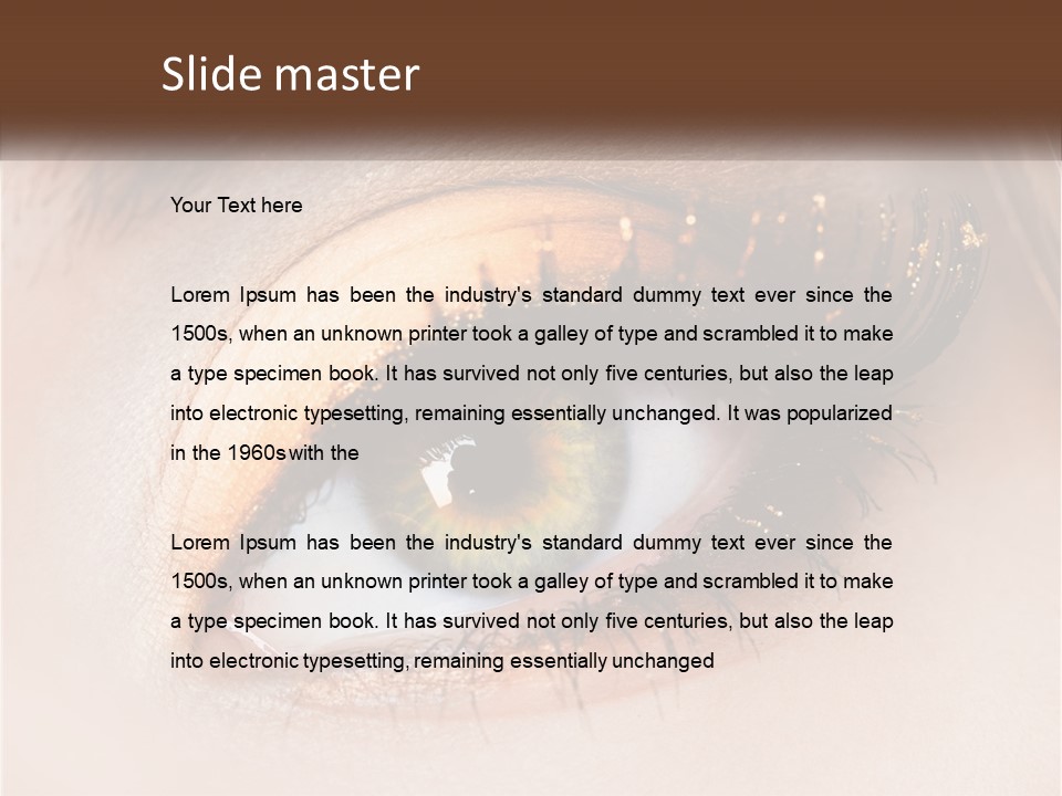 Business Home Ownership PowerPoint Template