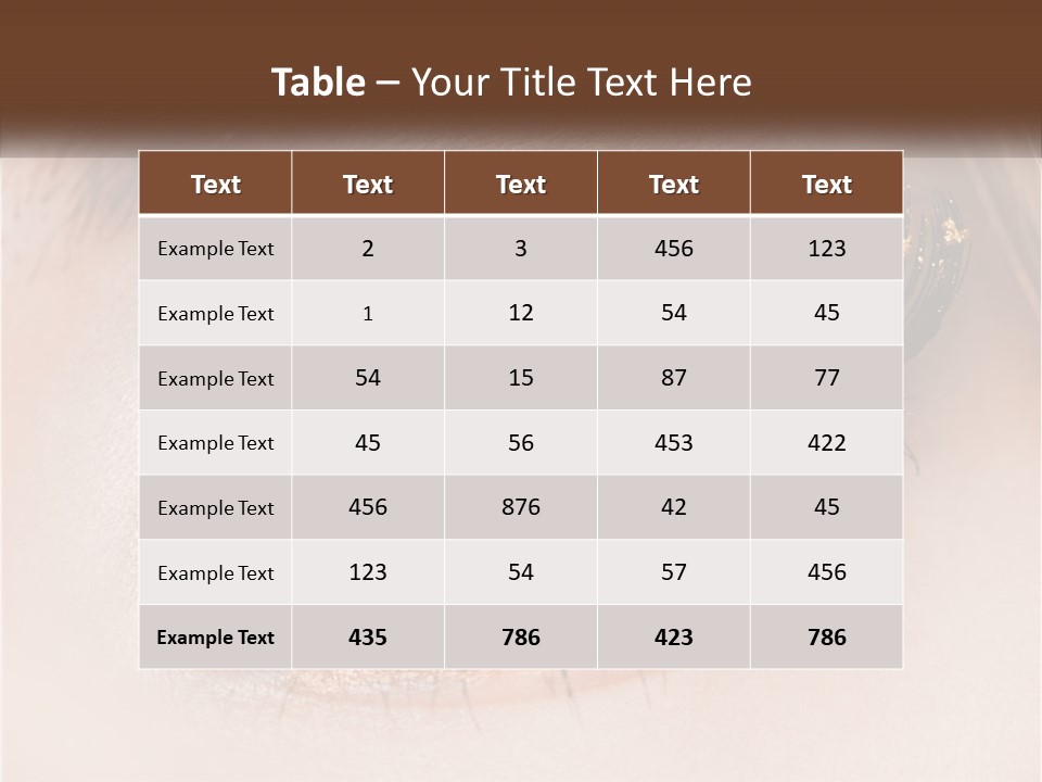 Business Home Ownership PowerPoint Template