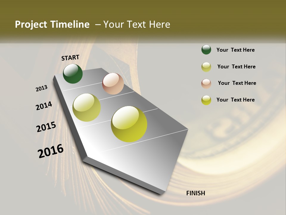 Blue Sky Holding Residential PowerPoint Template