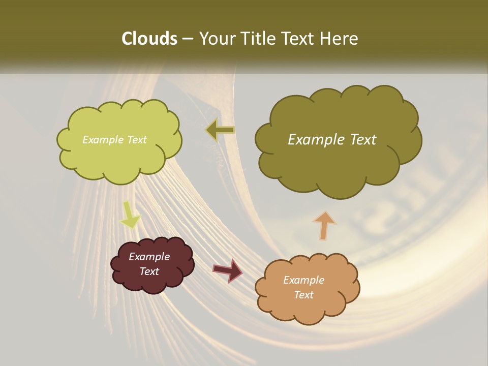 Blue Sky Holding Residential PowerPoint Template