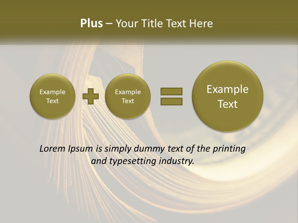 Blue Sky Holding Residential PowerPoint Template