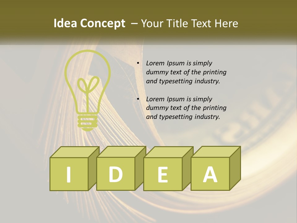 Blue Sky Holding Residential PowerPoint Template