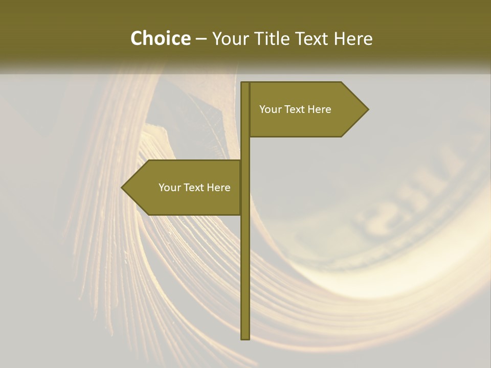 Blue Sky Holding Residential PowerPoint Template