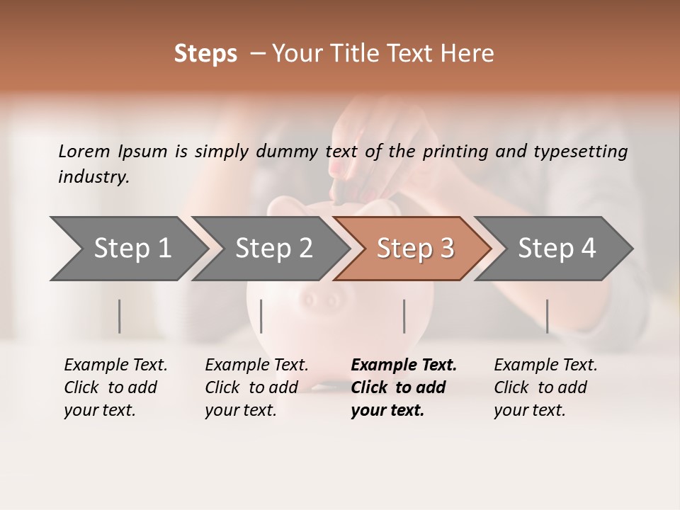 Holding Dream Sale PowerPoint Template