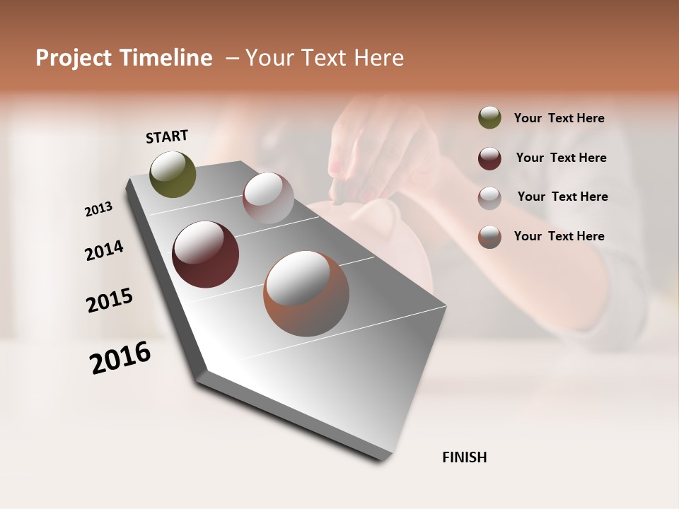Holding Dream Sale PowerPoint Template