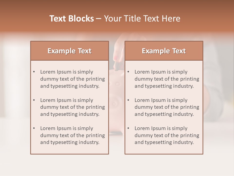 Holding Dream Sale PowerPoint Template