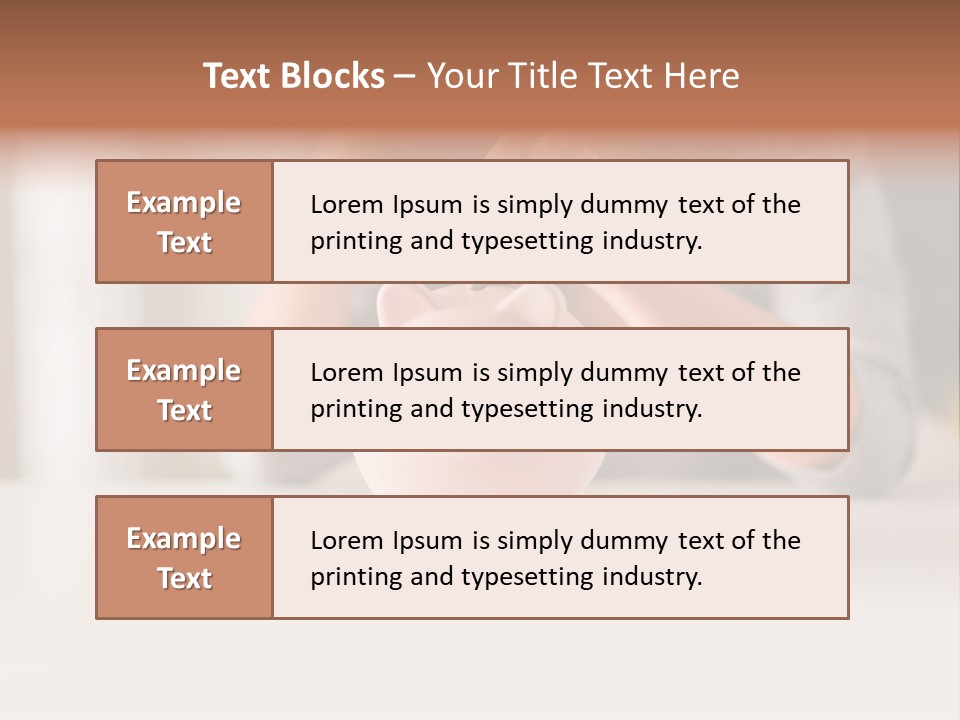 Holding Dream Sale PowerPoint Template