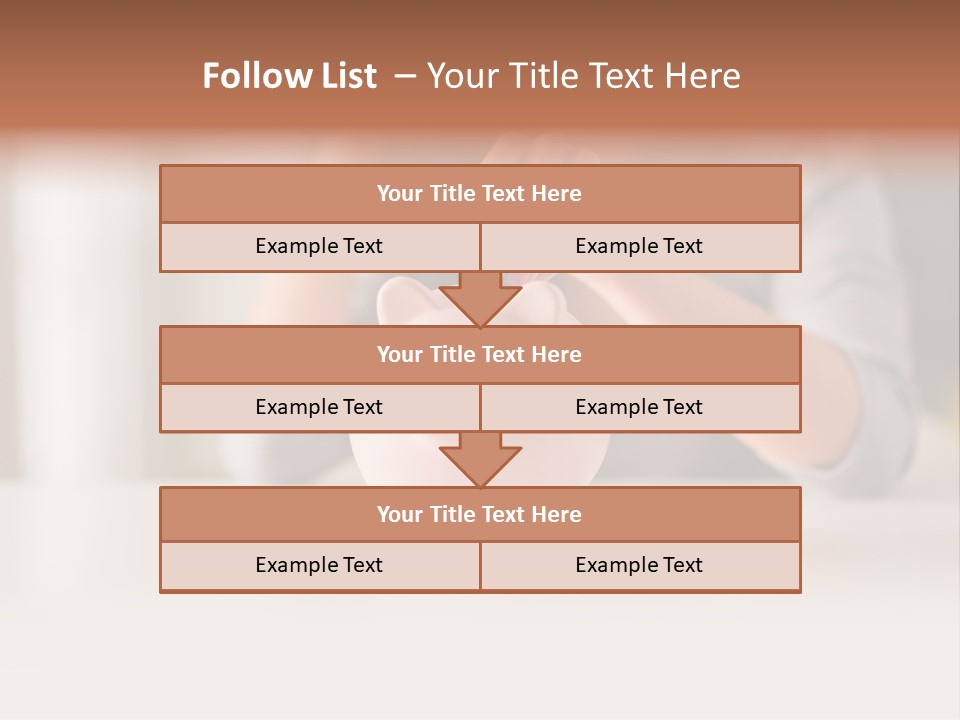 Holding Dream Sale PowerPoint Template