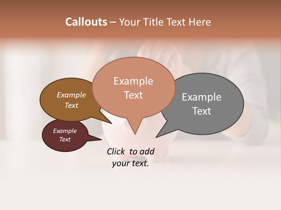 Holding Dream Sale PowerPoint Template