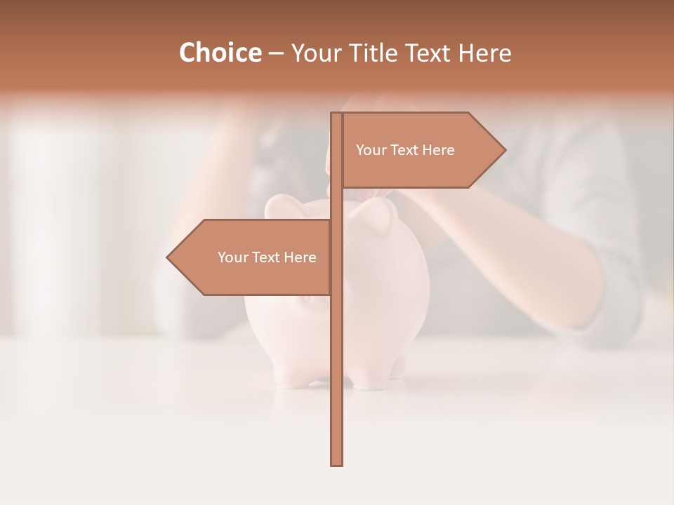 Holding Dream Sale PowerPoint Template