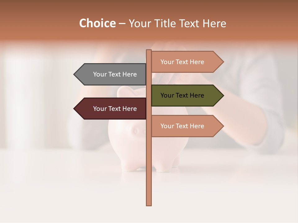 Holding Dream Sale PowerPoint Template