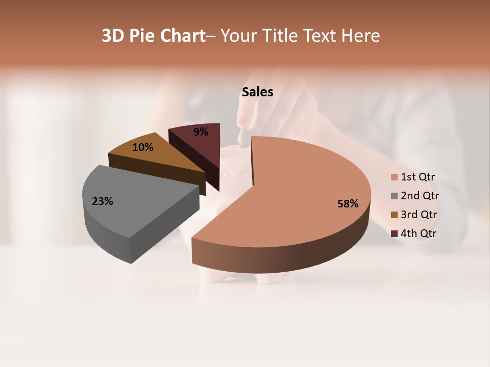 Holding Dream Sale PowerPoint Template