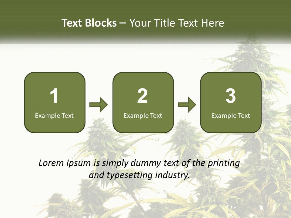 Leaf House Buy PowerPoint Template