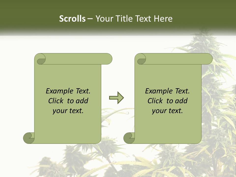 Leaf House Buy PowerPoint Template