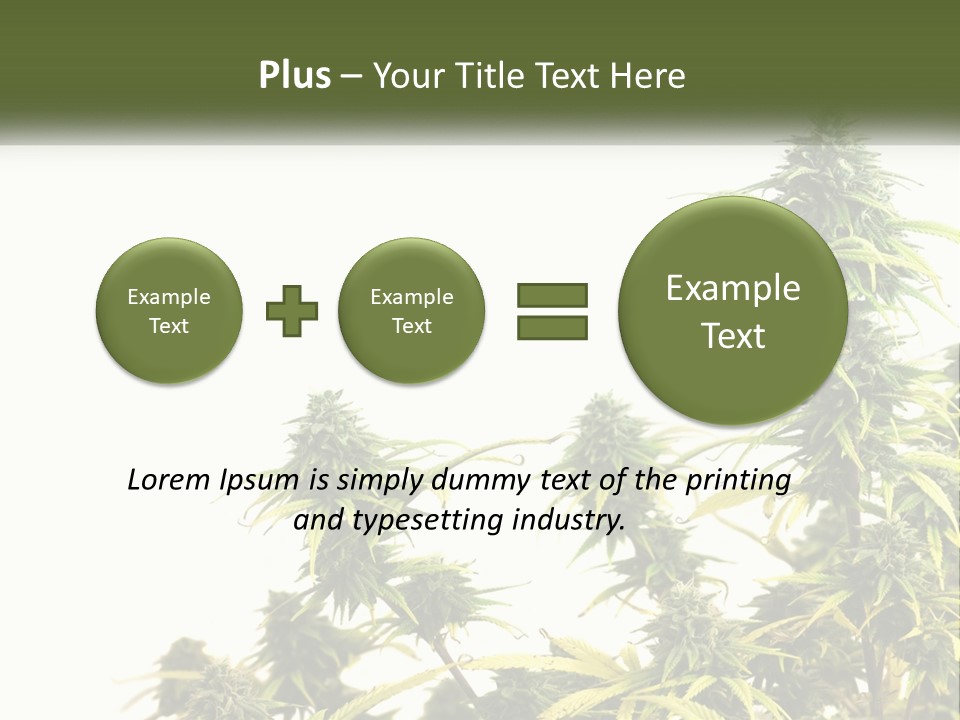 Leaf House Buy PowerPoint Template