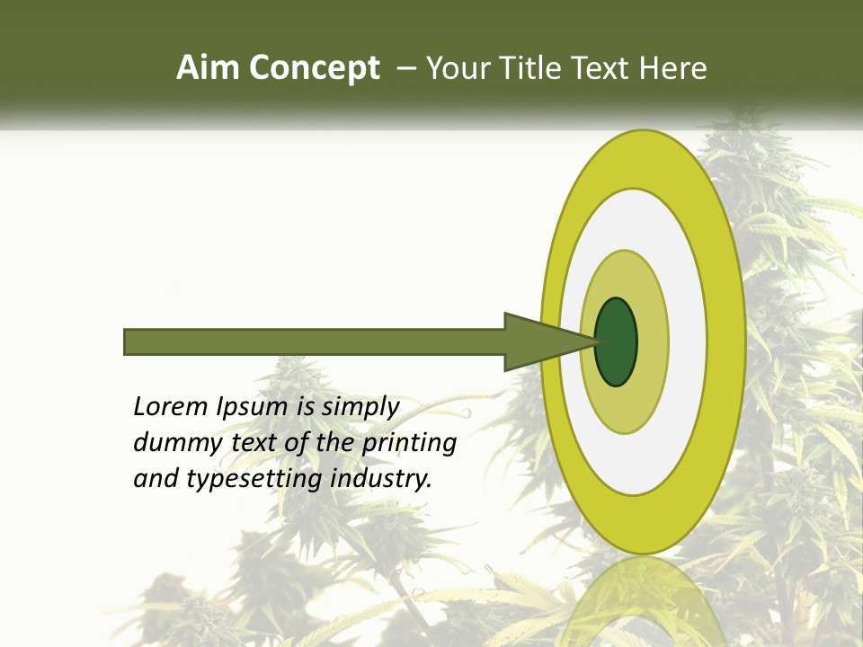 Leaf House Buy PowerPoint Template