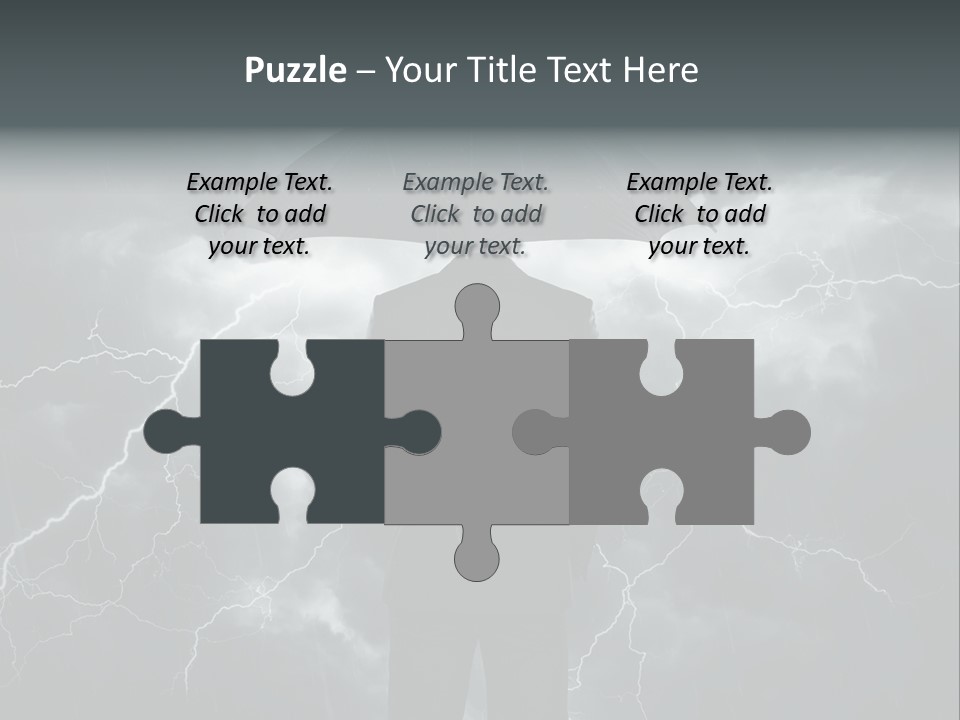 Conceptual Human Hand Ownership PowerPoint Template