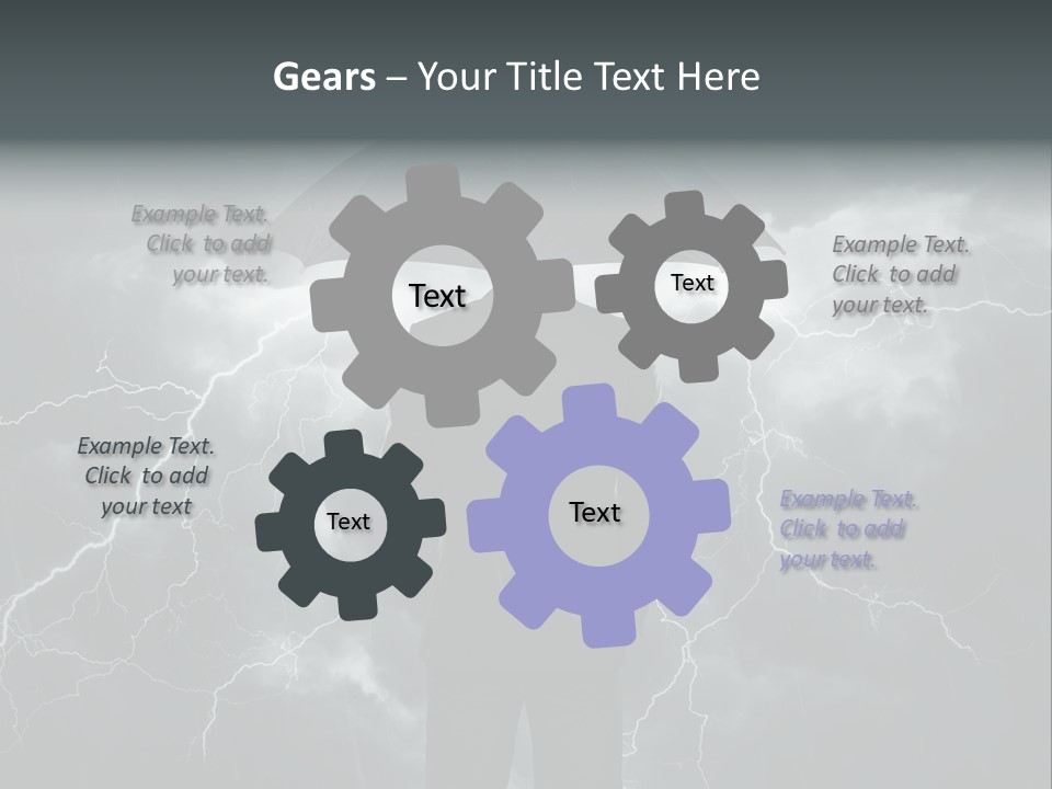 Conceptual Human Hand Ownership PowerPoint Template