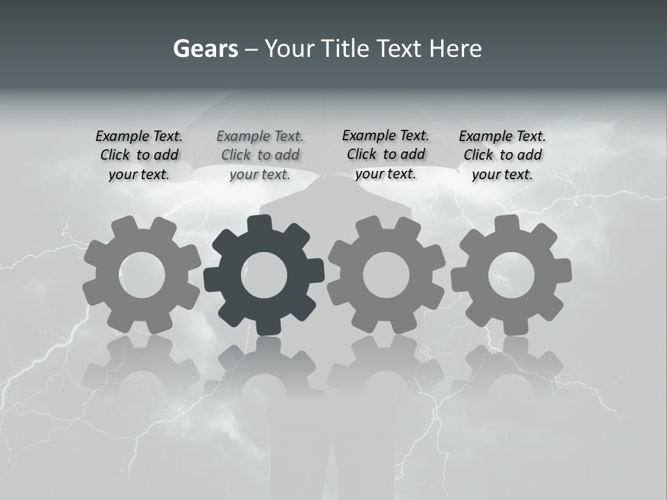 Conceptual Human Hand Ownership PowerPoint Template