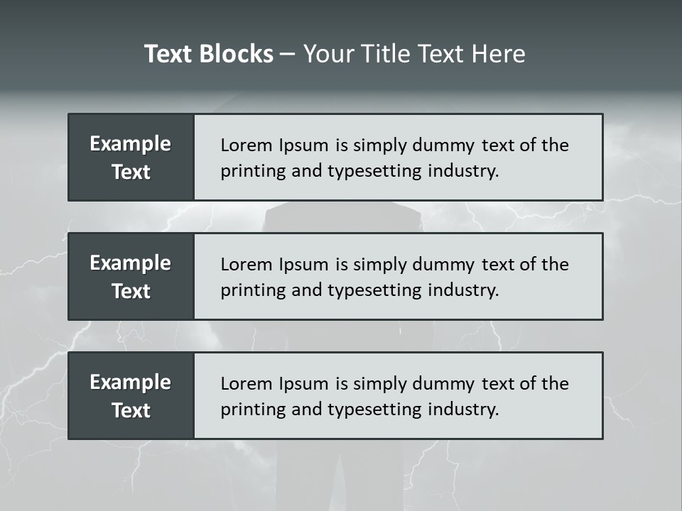 Conceptual Human Hand Ownership PowerPoint Template