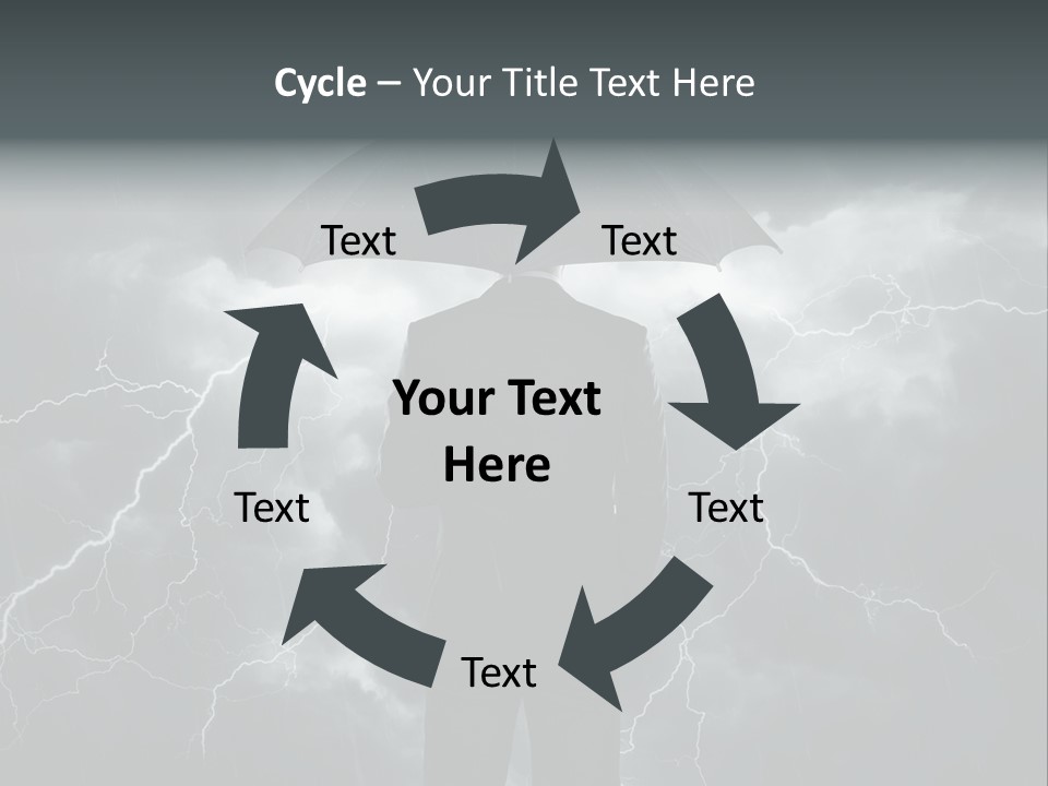 Conceptual Human Hand Ownership PowerPoint Template