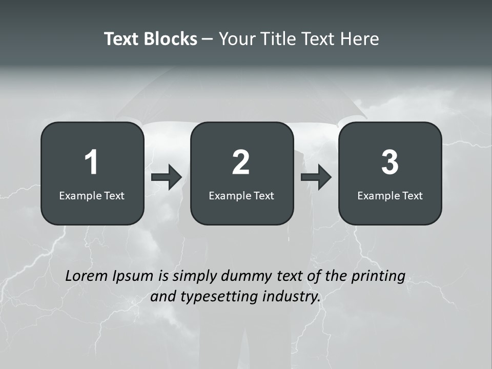Conceptual Human Hand Ownership PowerPoint Template