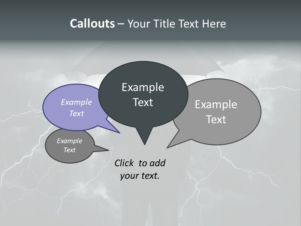 Conceptual Human Hand Ownership PowerPoint Template