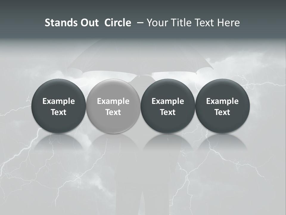 Conceptual Human Hand Ownership PowerPoint Template