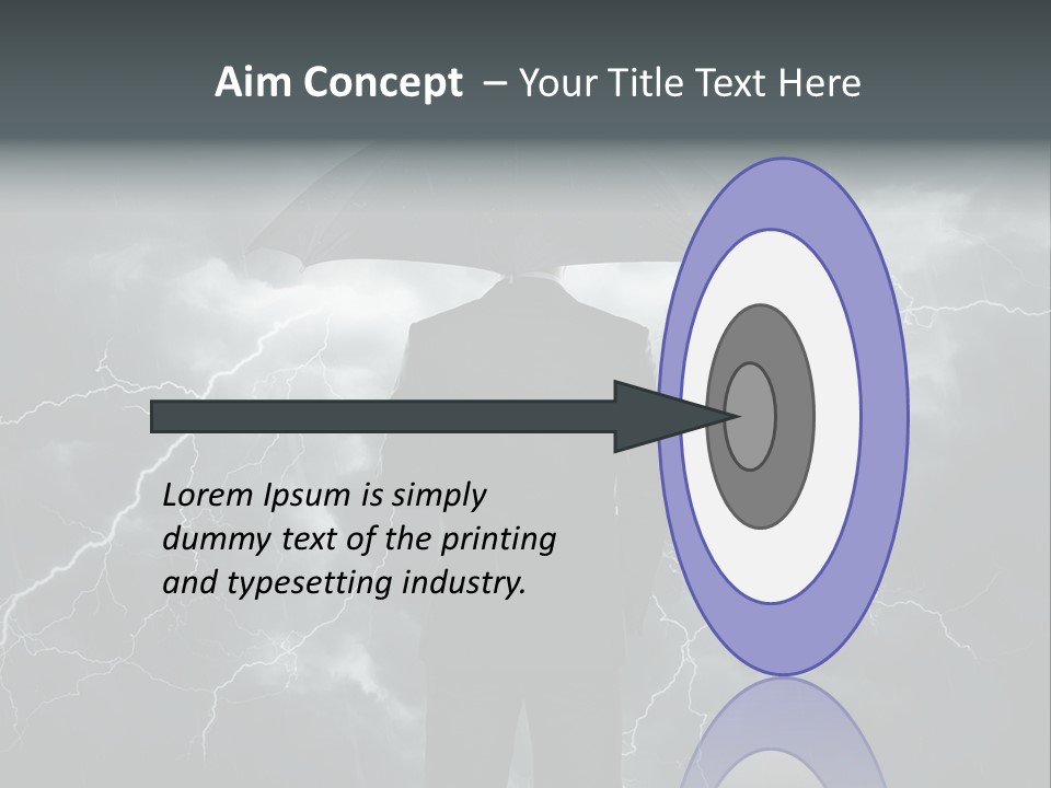 Conceptual Human Hand Ownership PowerPoint Template