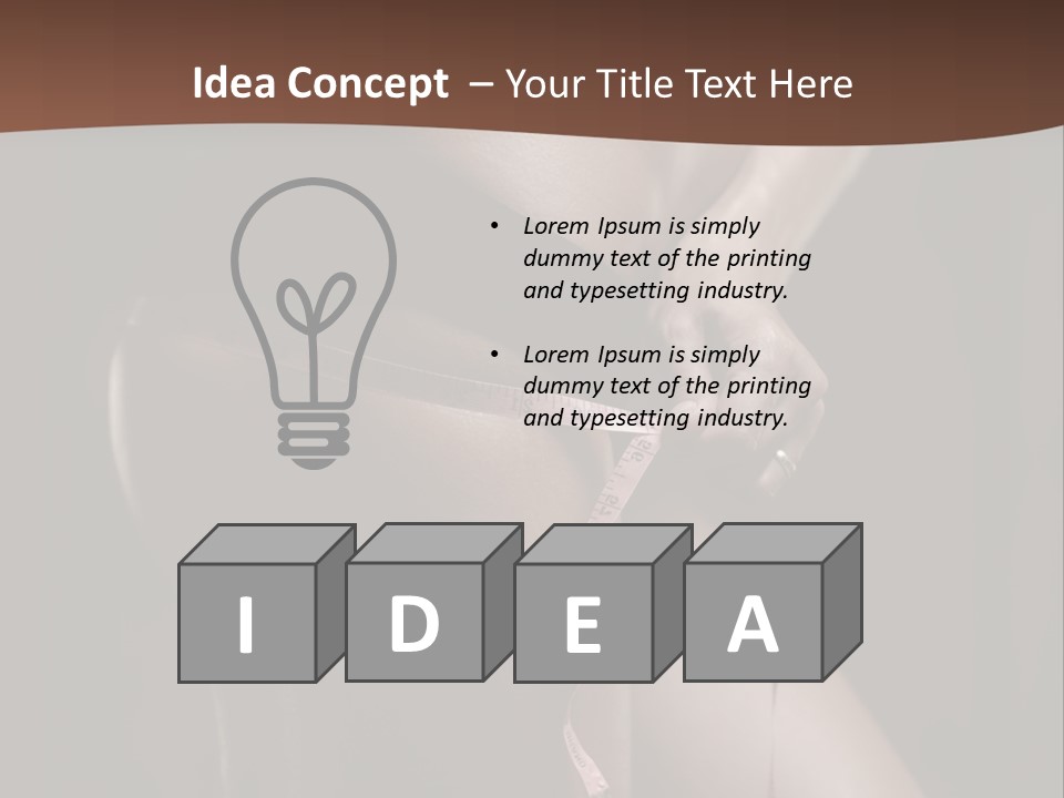 Leaf Rent Small PowerPoint Template