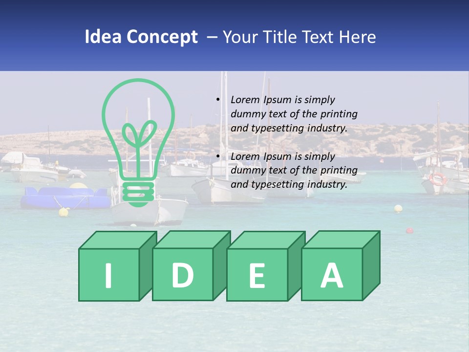 Conceptual Sale Model PowerPoint Template