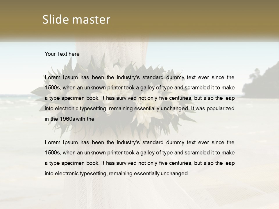 Finance Loan Park PowerPoint Template