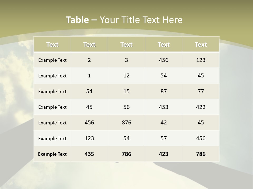 Structure Build Park PowerPoint Template
