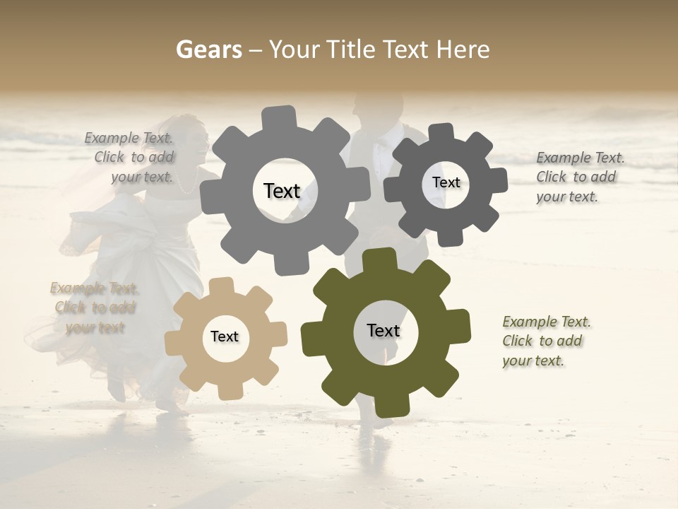 Human Hand Cloud Construct PowerPoint Template