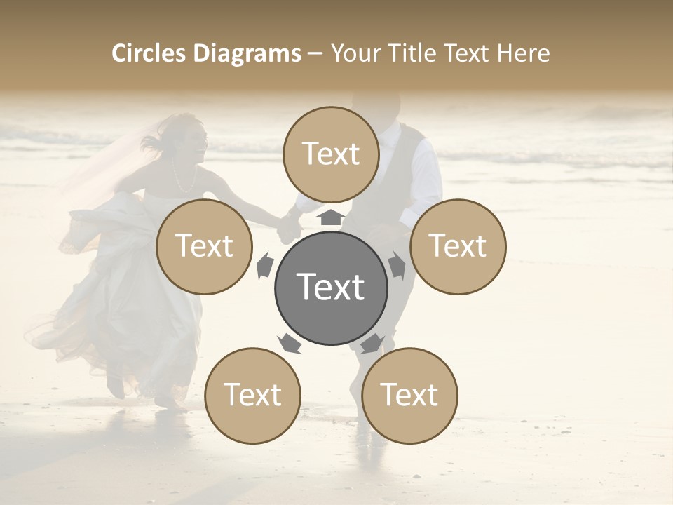 Human Hand Cloud Construct PowerPoint Template